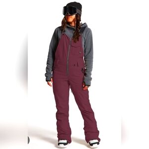 NWT Volcom womens Swift Bib Overall Snowpant